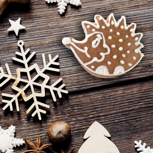 Juledekoration og gavepakker