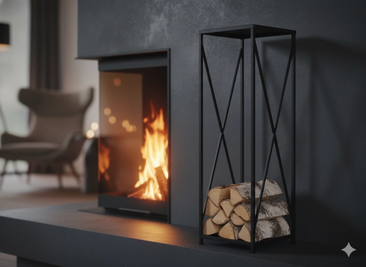 Orden og hurtig adgang til brændet