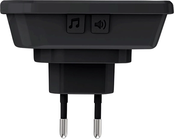 36 melodier, 4 lydstyrkeniveauer og LED-indikator