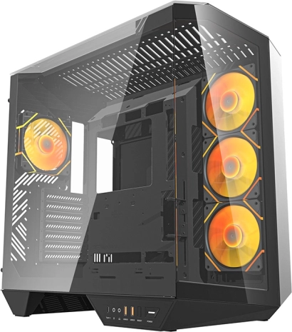 Computer kabinet Darkflash DY470 sort