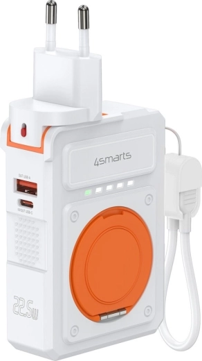 Oplad 3 enheder samtidigt op til 22,5 W