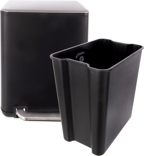 Aftagelig inderbeholder