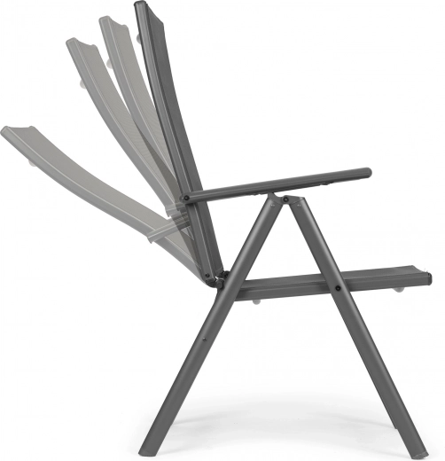 Ryglæn med 7 positioner for maksimal komfort