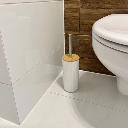 WC-børste med låg og holdbart håndtag