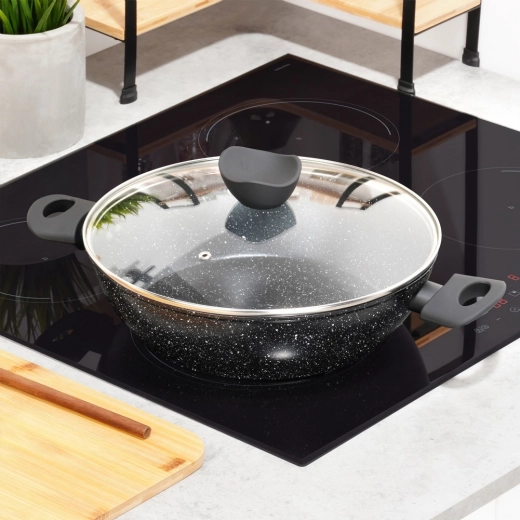 Non-stick granitoverflade til sund madlavning