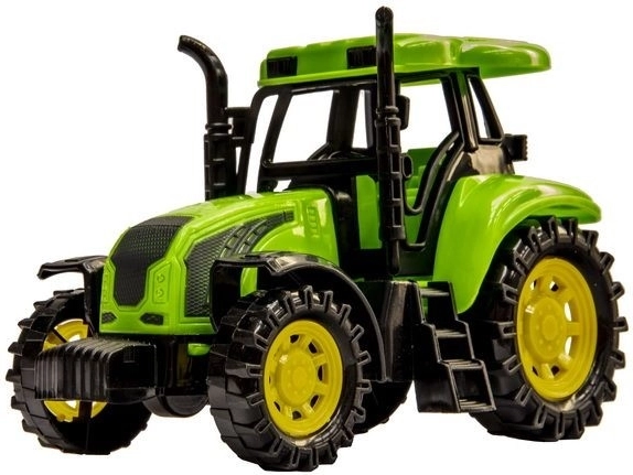Realistisk traktor med tydelige detaljer