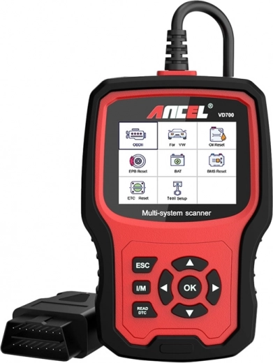 Diagnostisk OBD2-scanner ANCEL VD700 til VAG-biler