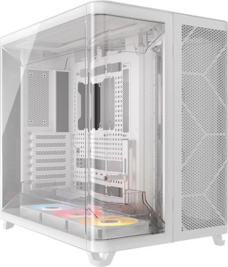 PC-kabinet AIR 5400 RS-R ARGB Mid Tower hvid