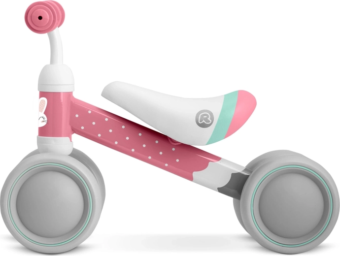 Stabilt trehjulet design for en tryg start