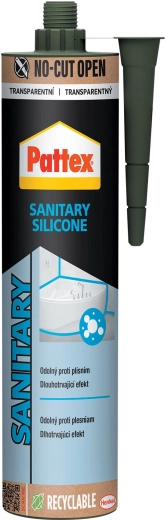Pattex sanitær silikone 280 ml – Transparent