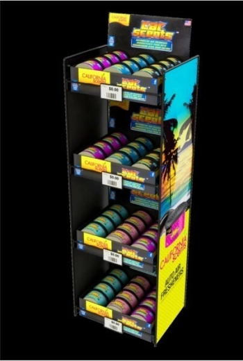 Stativ til luftfriskere California Scents Sidekick Max, 4 niveauer (48 stk)