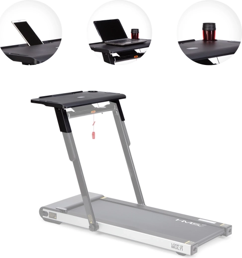 Stabil arbejdsflade til både bærbar og tablet