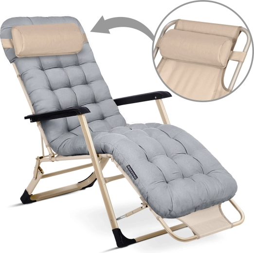 Komfort takket være kraftigt polstret pude