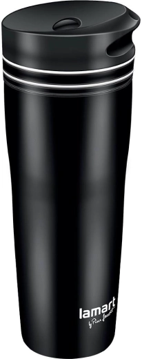 Lamart Manq rejsetermokrus 360 ml sort