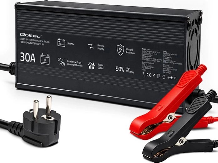 Oplader til LiFePO4-batterier 12 V 30 A