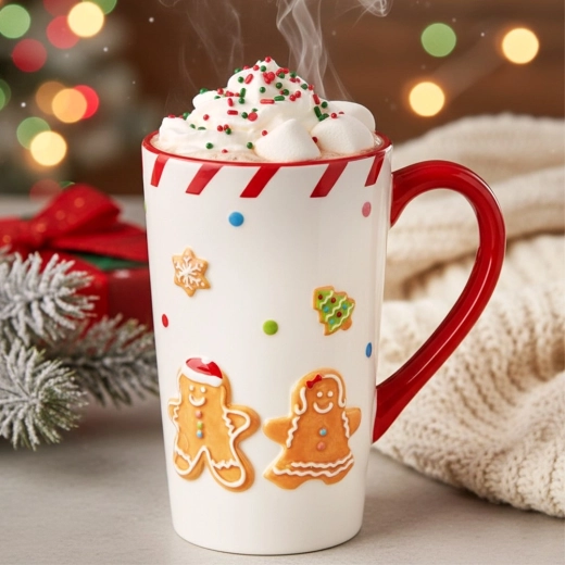 Festlig reliefdekoration