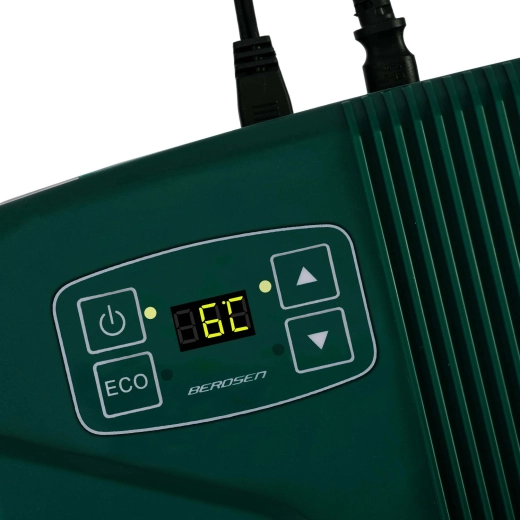 Dobbelt strømforsyning 12 V og 230 V + ECO-tilstand