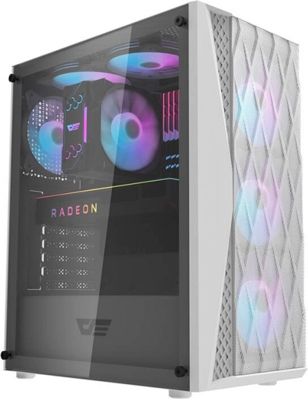 Computerkabinet Darkflash DK352 Mesh hvid