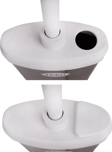 Integreret 2,7 l beholder med præcis dosering