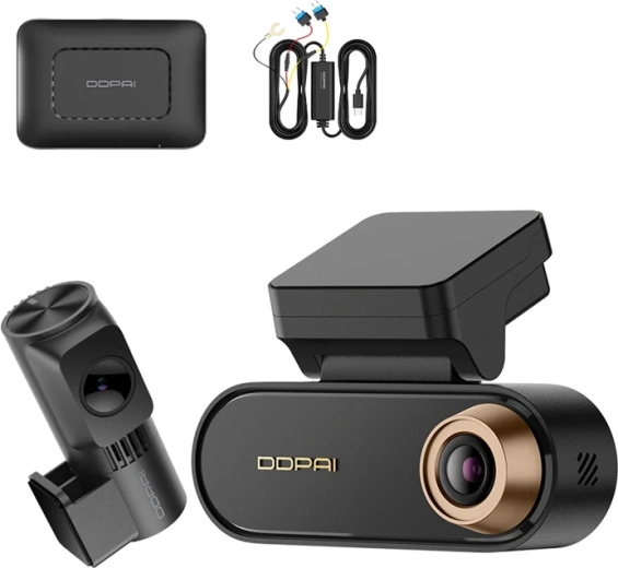 Toskanals dashcam til bilen Ddpai N5 Pro 4G