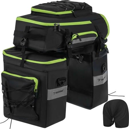 Vandtæt beskyttelse og regnslag inkluderet