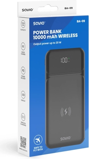 Kapacitet på 10.000 mAh i et kompakt design