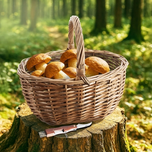 Til picnic og svampeplukning