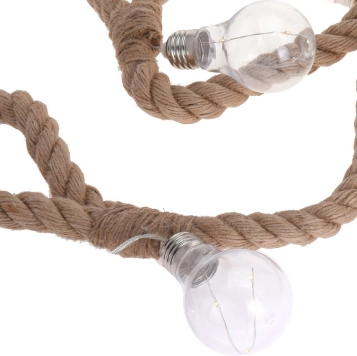 Naturligt jutereb med vintage-look