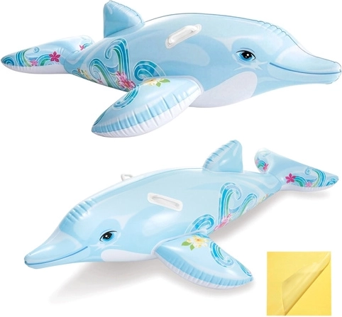Oppustelig delfin til børn fra Intex