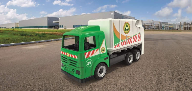 Gummibelagte hjul for stille og jævn kørsel