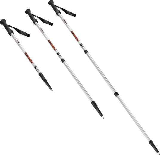 Teleskopisk længdejustering 65–135 cm