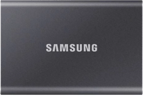 Bærbar SSD Samsung T7 2TB USB 3.2 Gen 2 grå