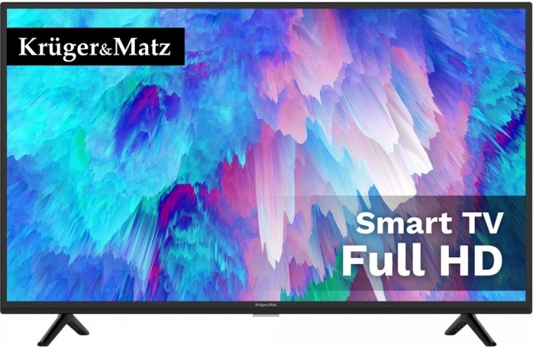 smart-tv 40" FHD med DVB-T2/S2 og H.265 HEVC-codec