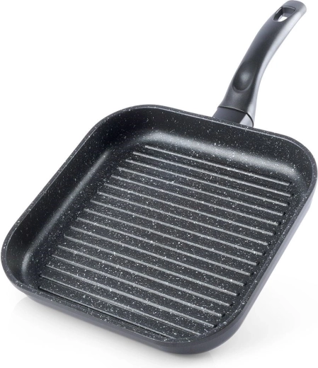 Grillpande i granit, kvadratisk 26 × 26 cm GRANDE
