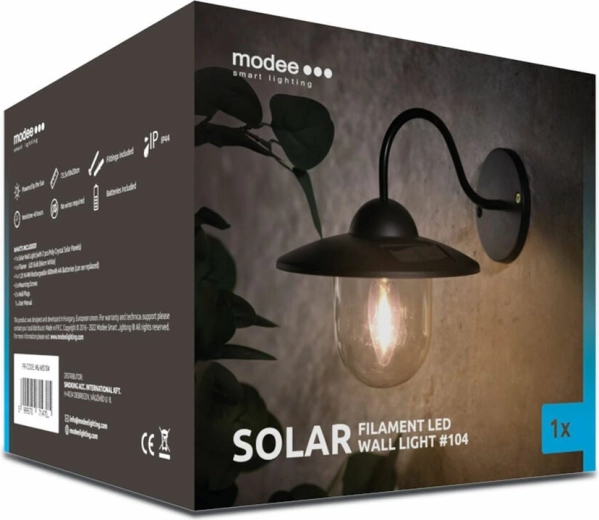 Modee Smart Lighting solcelle-væglampe 104