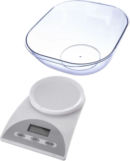 Aftagelig skål med volumen 3 liter