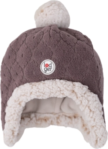 Lodger fleecehue Hatter Folklore Fleece i mauve (1–2 år) - 1 stk.