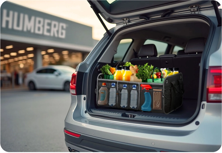 Maksimal stabilitet i bagagerummet