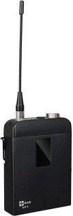 To bodypack-sendere med LCD