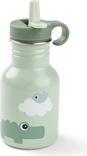 Done by Deer rustfri flaske Playground grøn 350 ml