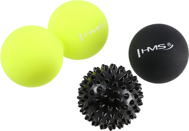 HMS sæt med massagebolde lacrosse ball BLS01