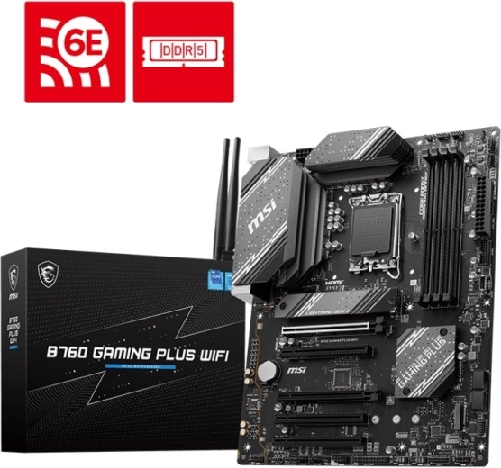 MSI B760 Gaming Plus Wifi bundkort