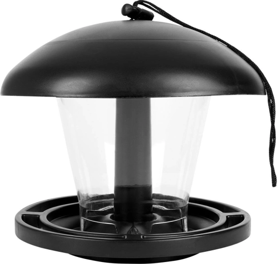 Gennemsigtig beholder til hurtig kontrol af foder