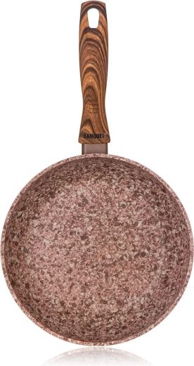 Dobbeltlags nonstick “stone”-belægning