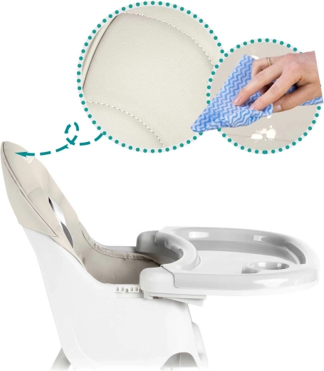 Aftageligt og justerbart bord med forhøjede kanter