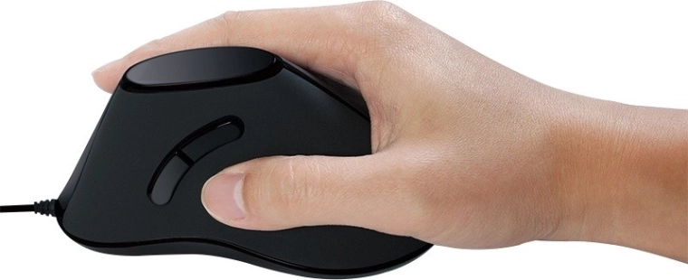 Vertikal ergonomi for et mere komfortabelt greb