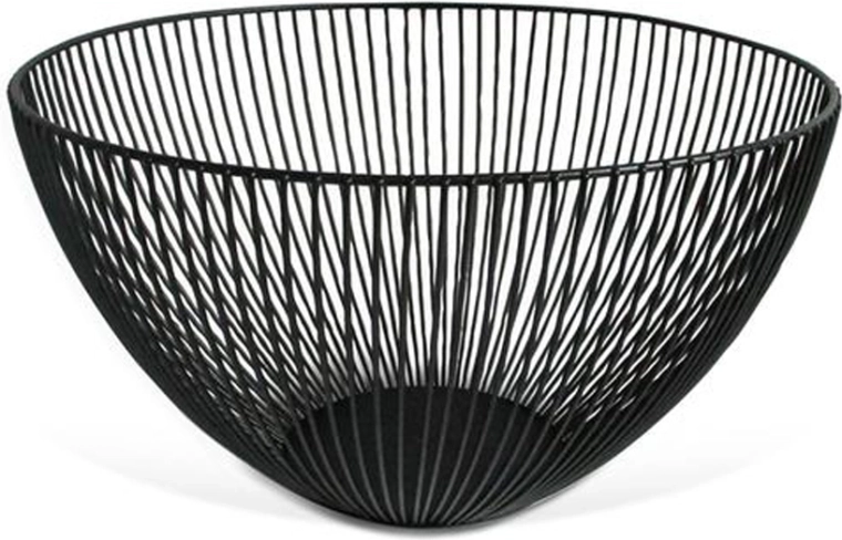 Kitchisimo trådfad til frugt, sort, 25 cm