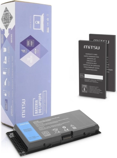 Mitsu-batteri til Dell Precision M6600 og M6800 (4400 mAh, 49 Wh)