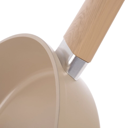 Ergonomisk håndtag med trælook