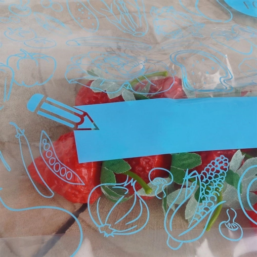 Gennemsigtigt indhold og plads til mærkning